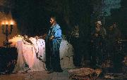 Ilya Repin Raising of Jairus Daughter oil painting reproduction